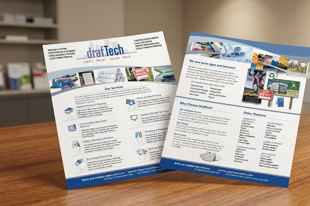 photo artist services With Draftech Blueprinting